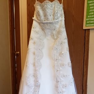 David's Bridal wedding dress